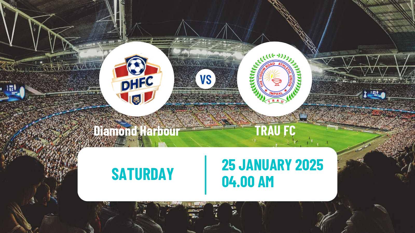 Soccer Indian I-League 2 Diamond Harbour - TRAU