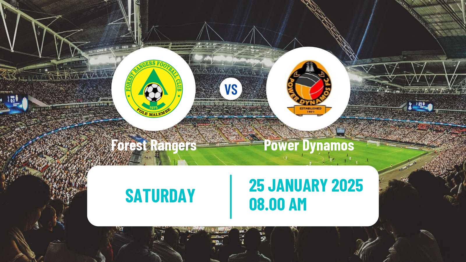 Soccer Zambian Premier League Forest Rangers - Power Dynamos