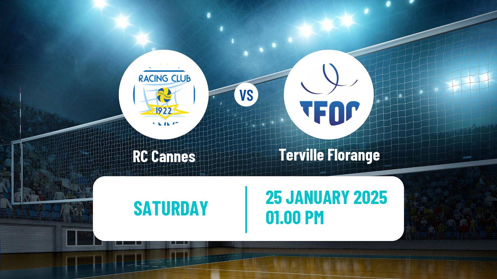 Volleyball French Ligue A Volleyball Women RC Cannes - Terville Florange