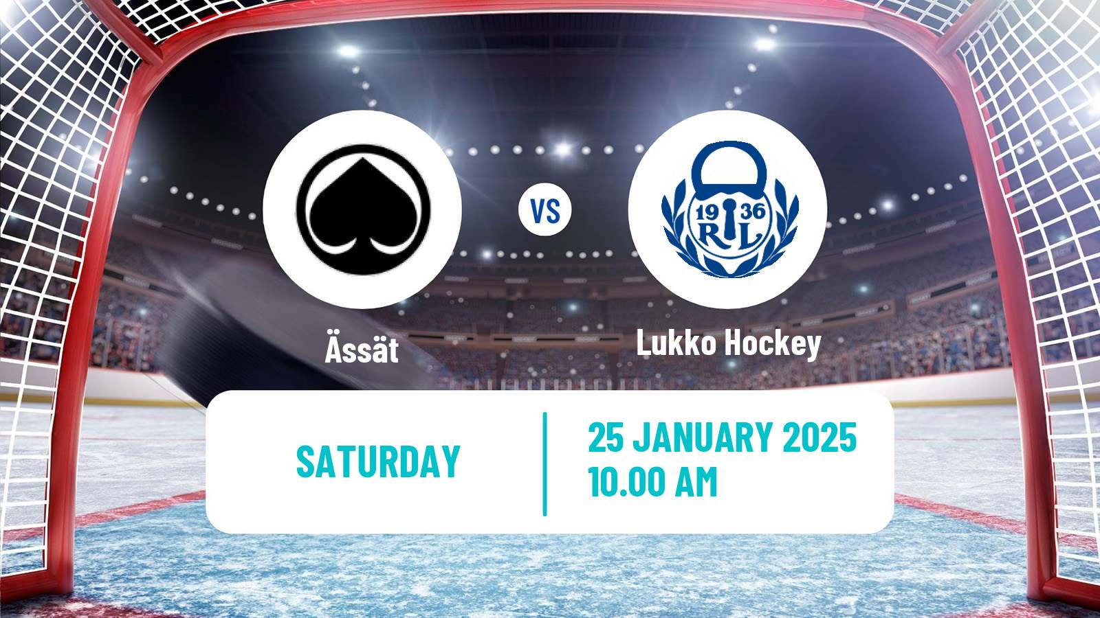 Hockey Finnish SM-liiga Ässät - Lukko