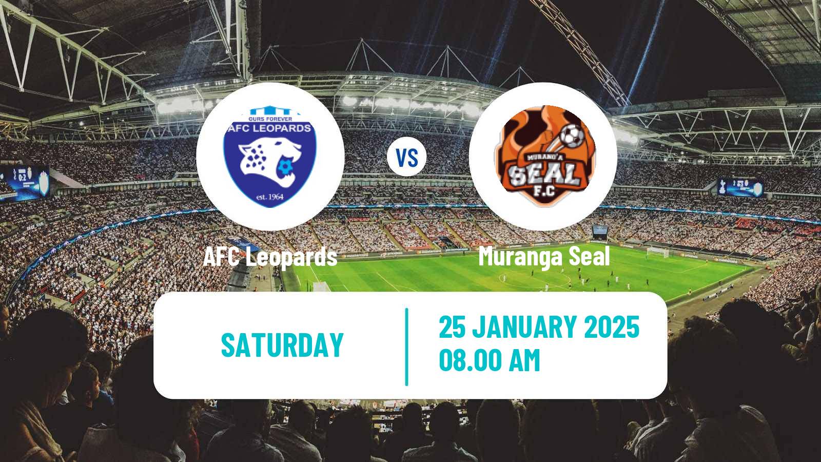 Soccer Kenyan Premier League AFC Leopards - Muranga Seal