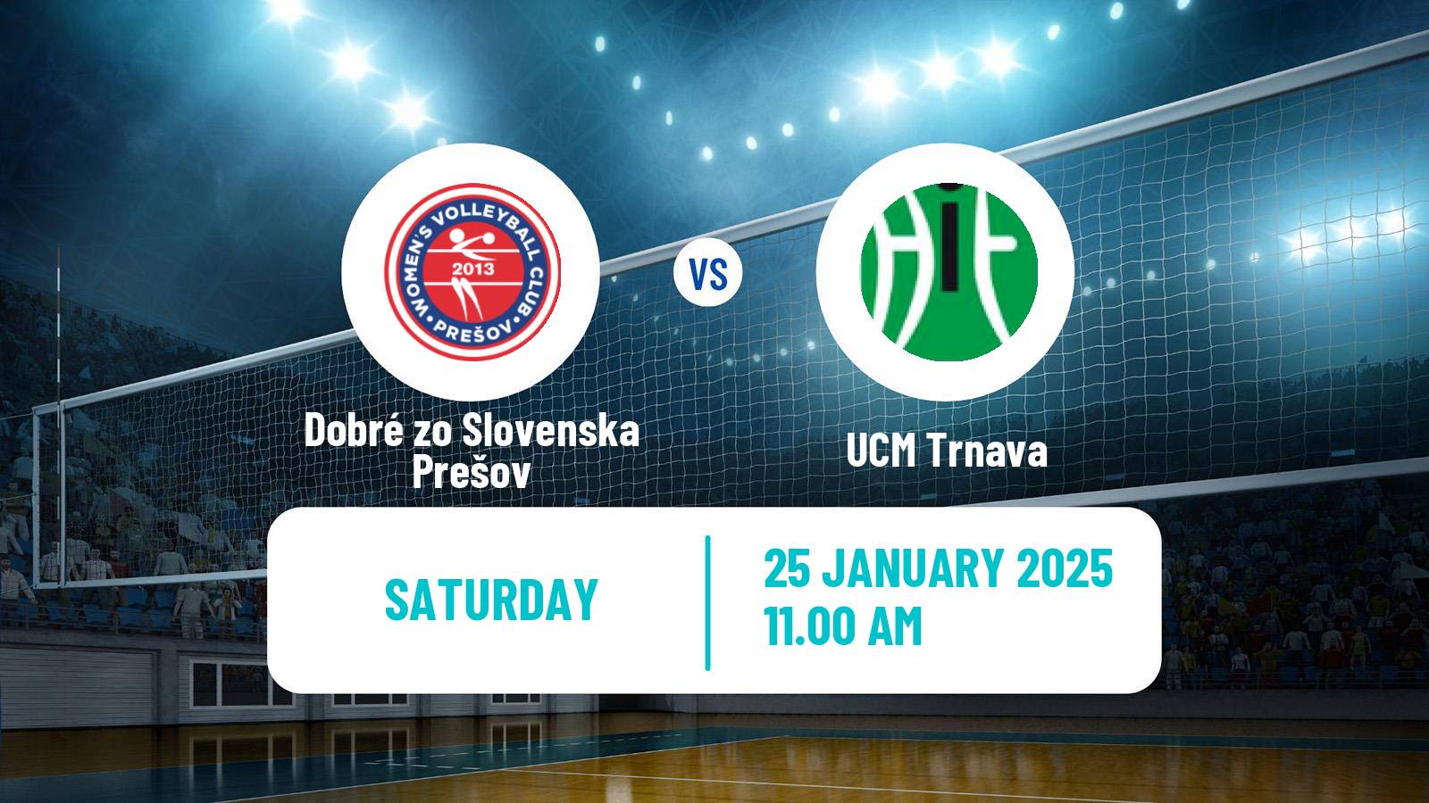 Volleyball Slovak Extraliga Volleyball Women Dobré zo Slovenska Prešov - UCM Trnava