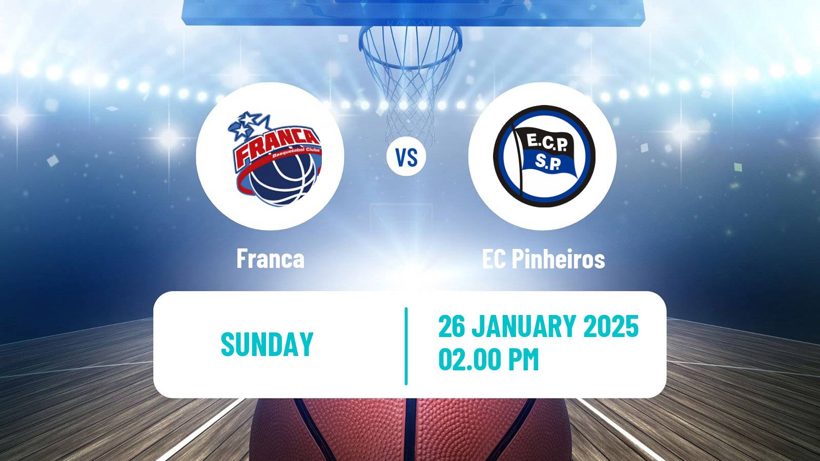 Basketball Brazilian Super 8 Basketball Franca - Pinheiros