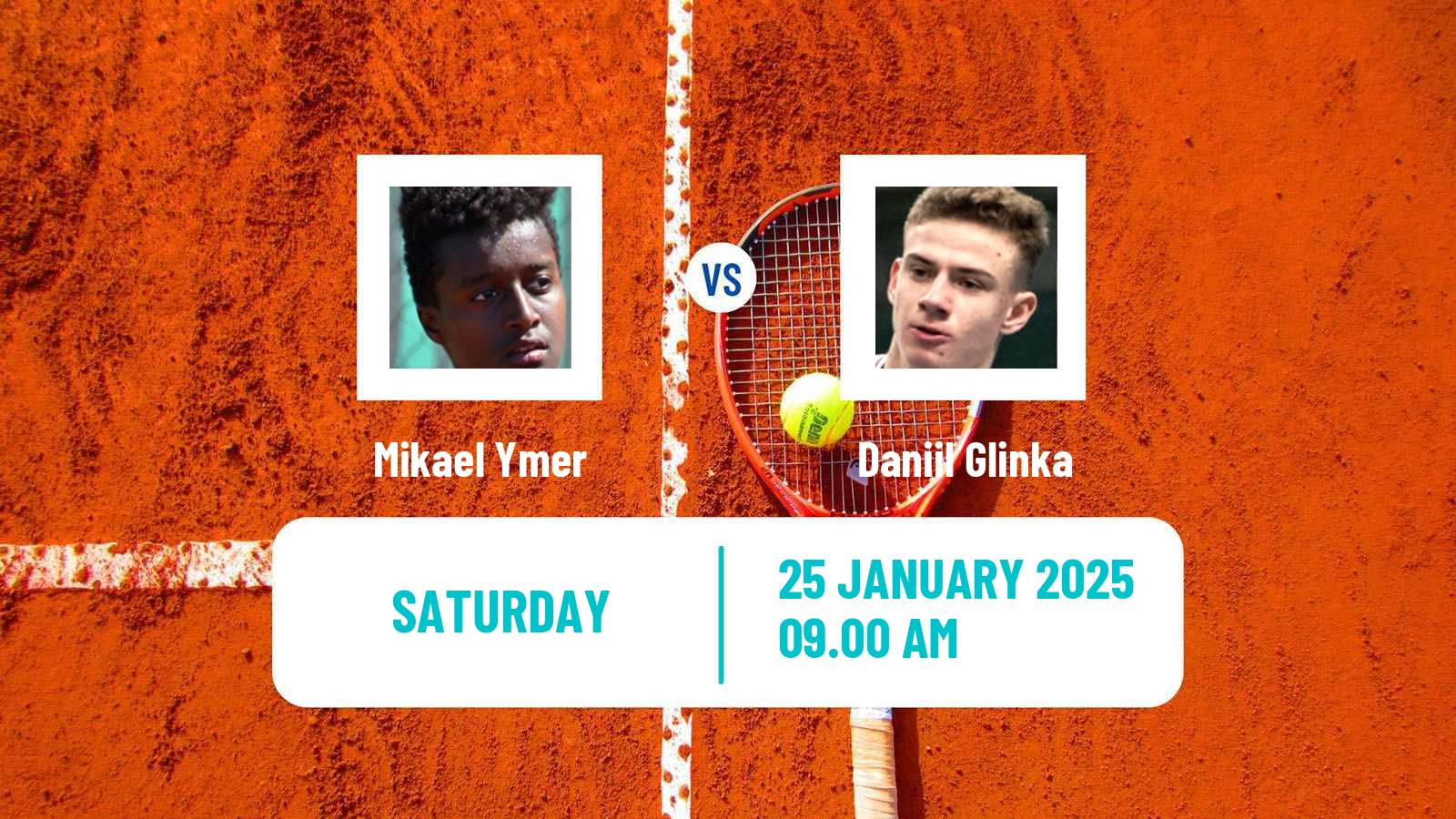 Tennis ITF M25 Esch Alzette Men Mikael Ymer - Daniil Glinka