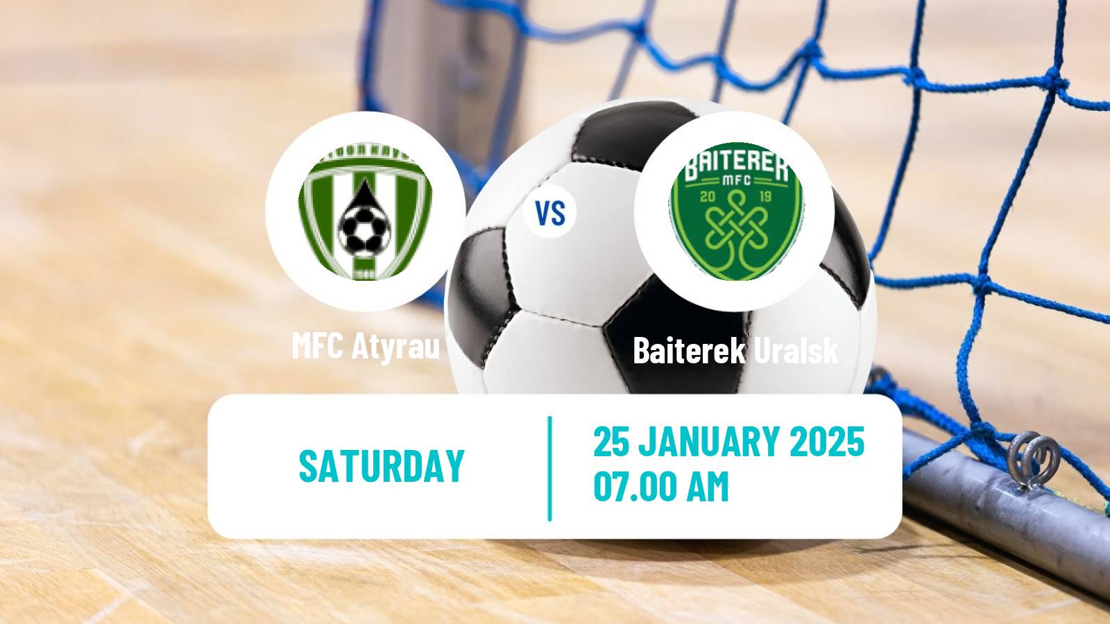 Futsal Kazakh Championship Futsal Atyrau - Baiterek Uralsk