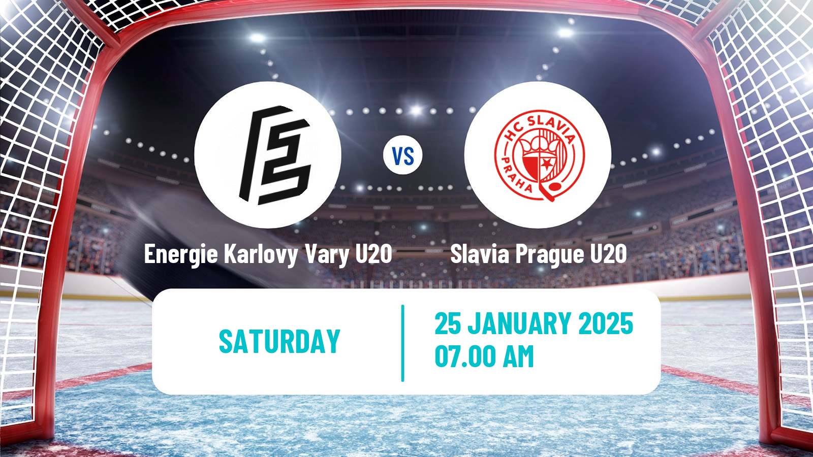 Hockey Czech ELJ Energie Karlovy Vary U20 - Slavia Prague U20