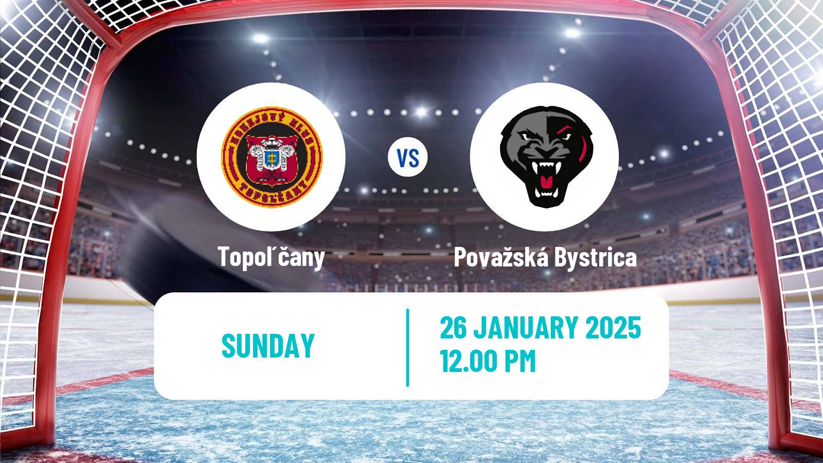 Hockey Slovak 1 Liga Hockey Topoľčany - Považská Bystrica