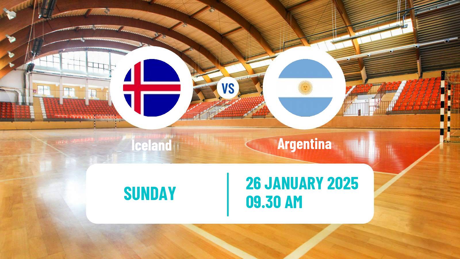 Handball Handball World Championship Iceland - Argentina