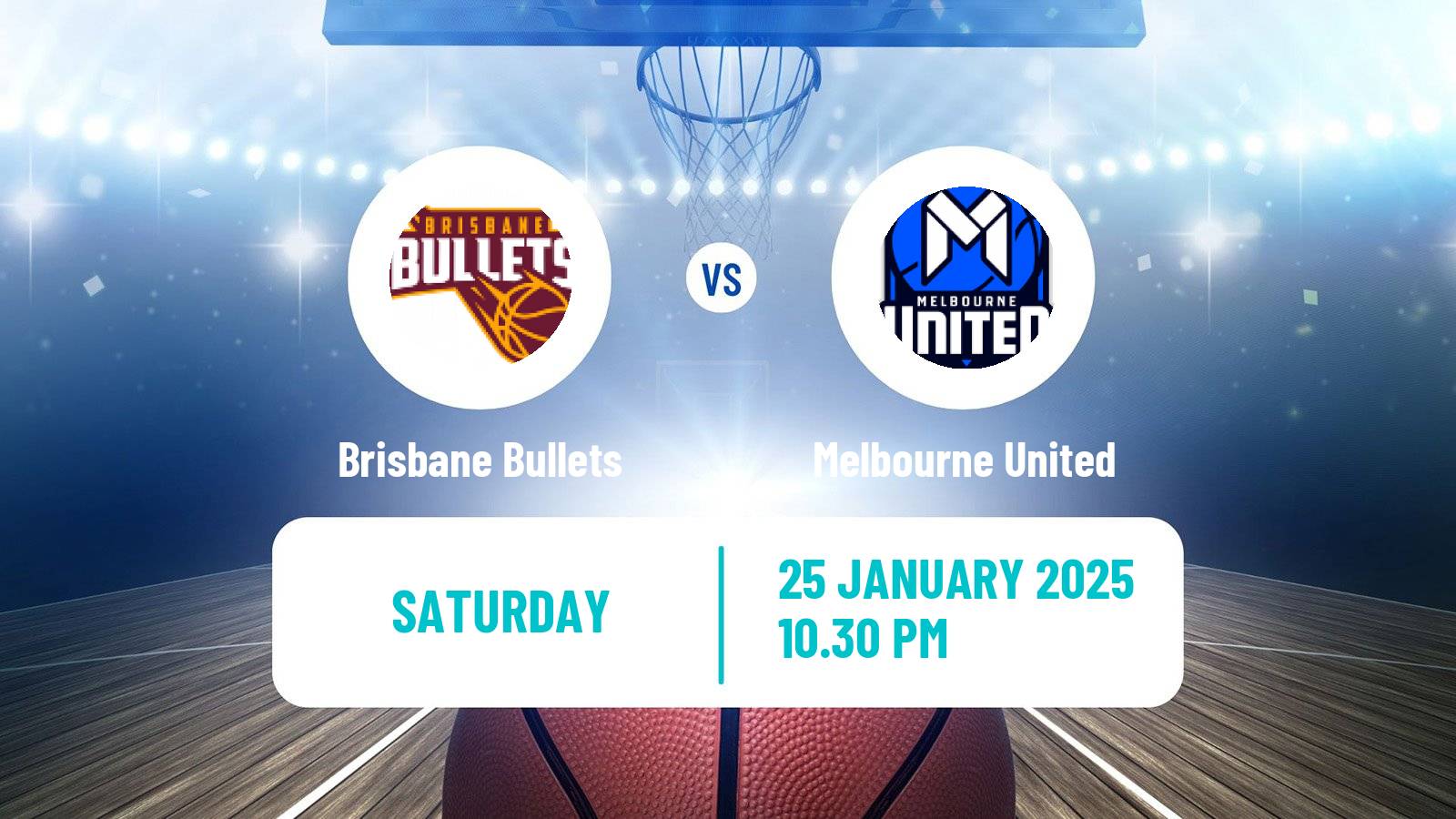 Basketball Australian NBL Brisbane Bullets - Melbourne United