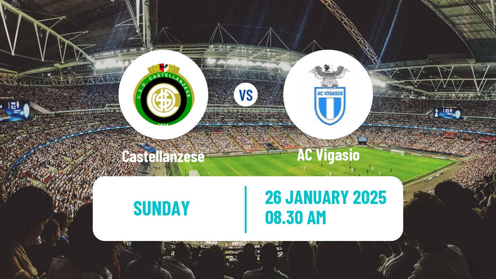 Soccer Italian Serie D - Group B Castellanzese - Vigasio