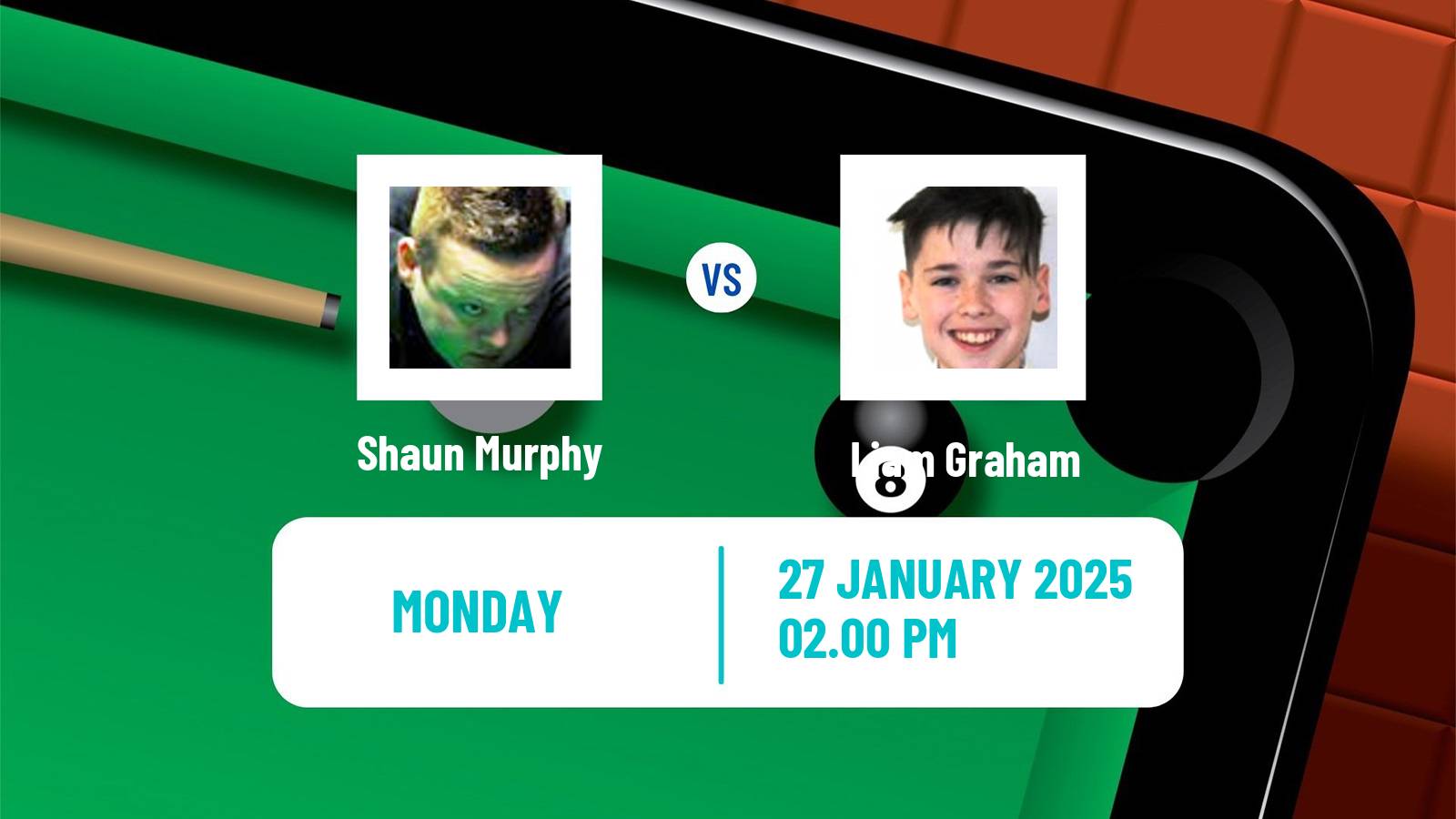 Snooker German Masters Shaun Murphy - Liam Graham