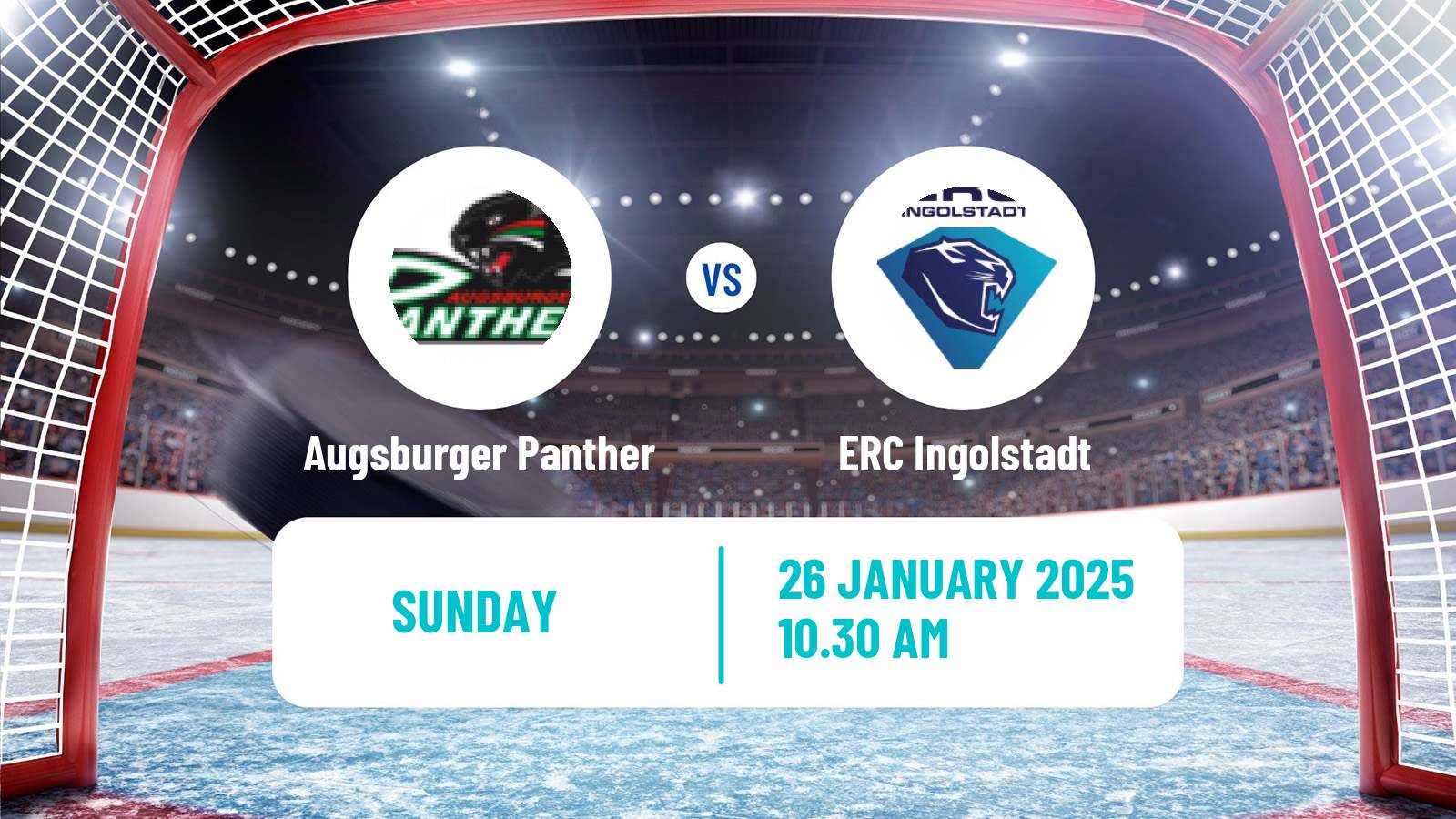 Hockey German Ice Hockey League Augsburger Panther - ERC Ingolstadt