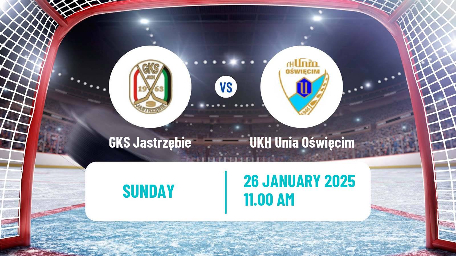 Hockey Polska Liga Hokejowa GKS Jastrzębie - UKH Unia Oświęcim