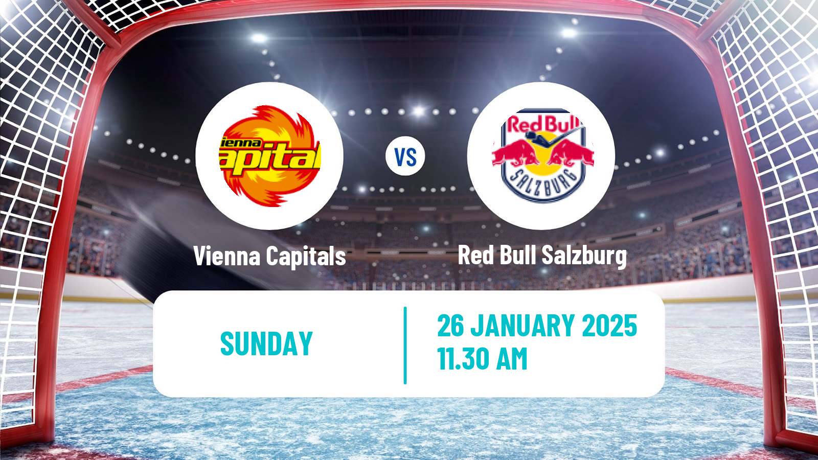 Hockey Austrian Ice Hockey League Vienna Capitals - Red Bull Salzburg