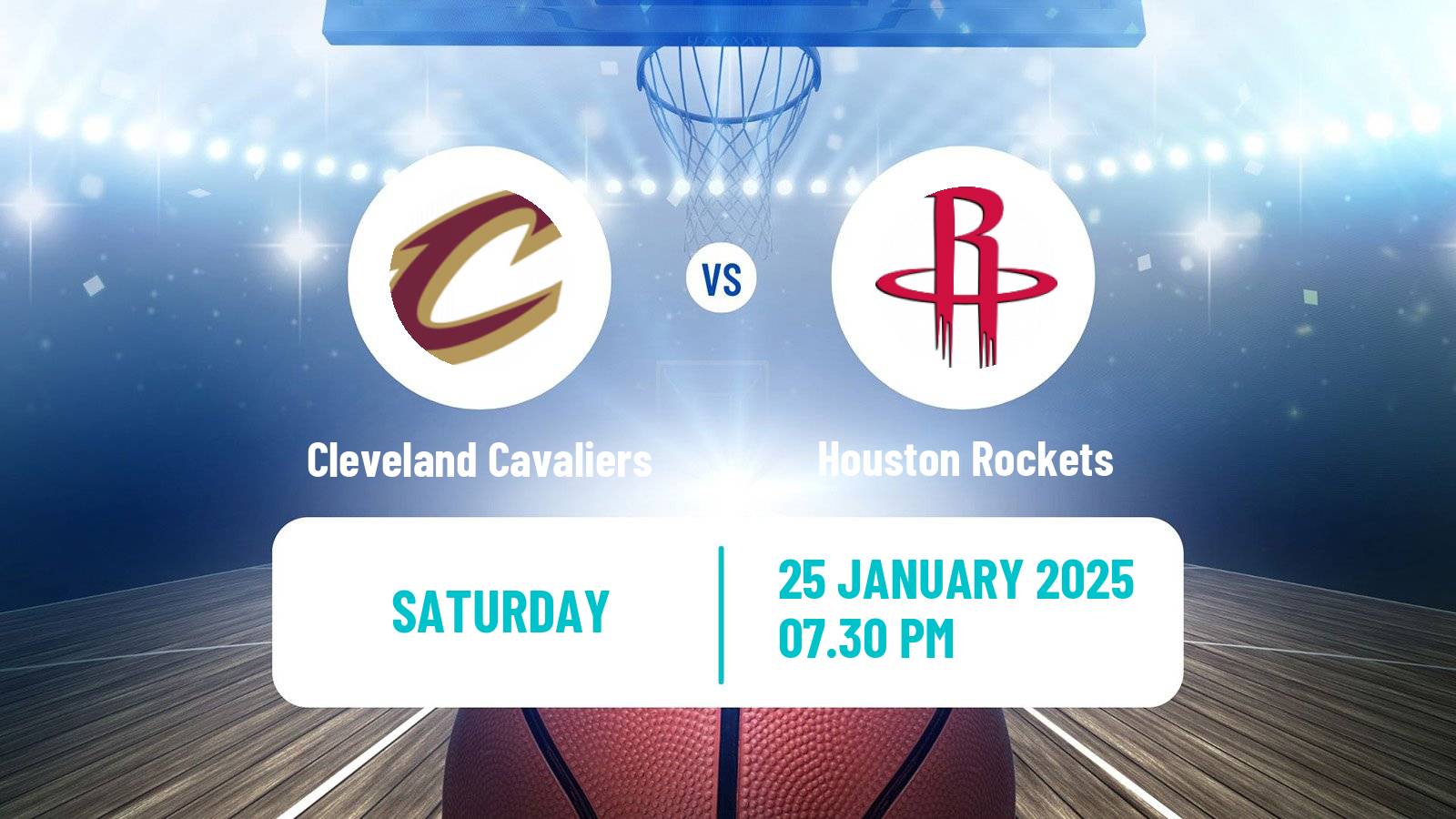 Basketball NBA Cleveland Cavaliers - Houston Rockets