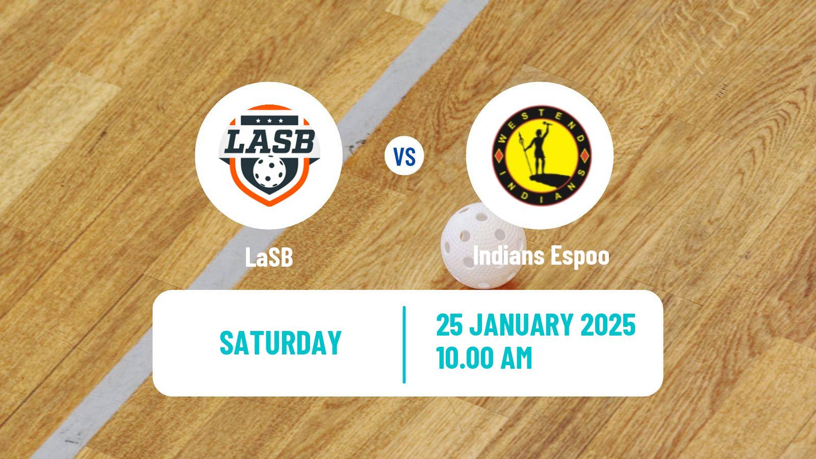 Floorball Finnish F-Liiga LaSB - Indians Espoo