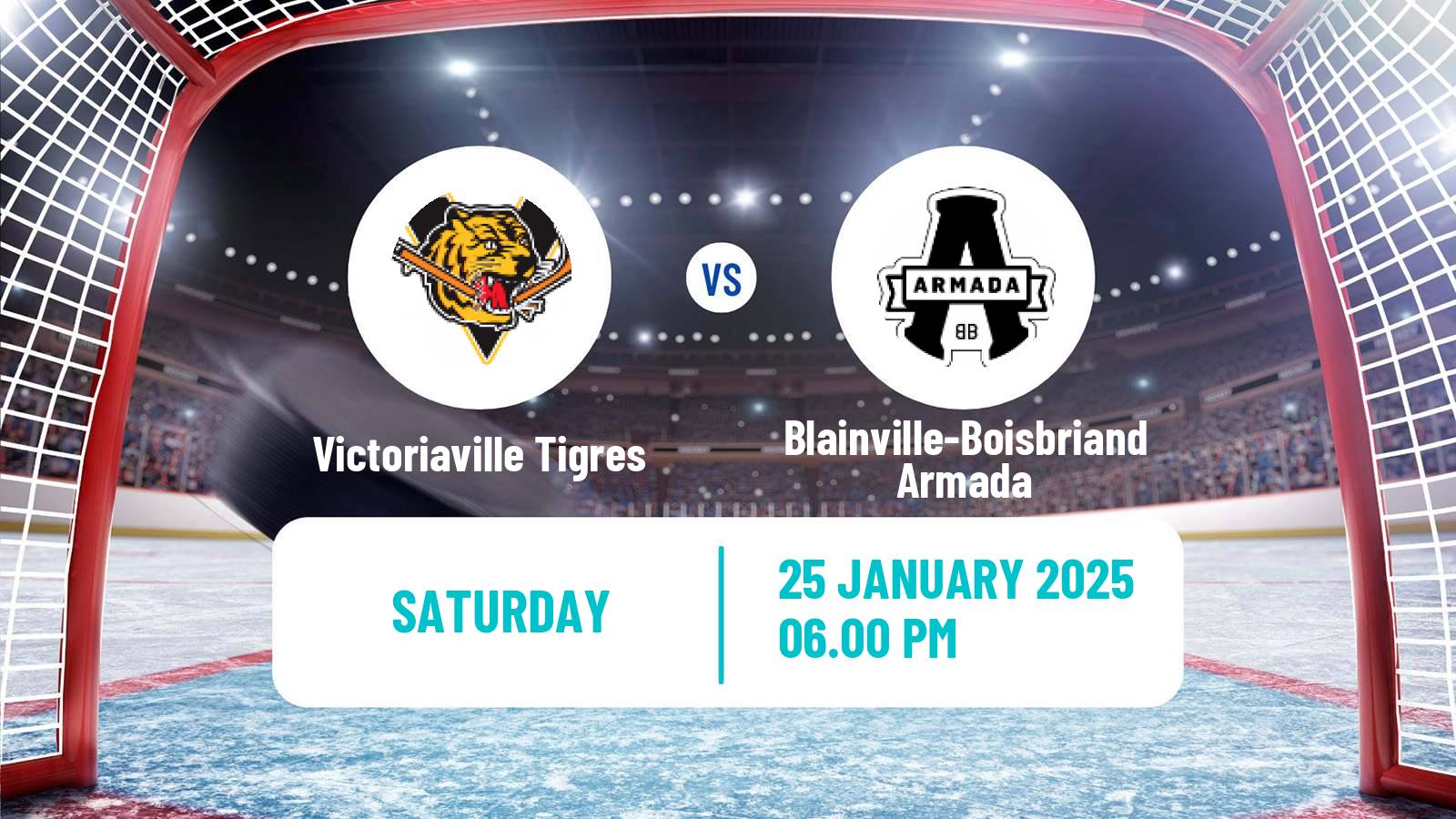 Hockey QMJHL Victoriaville Tigres - Blainville-Boisbriand Armada