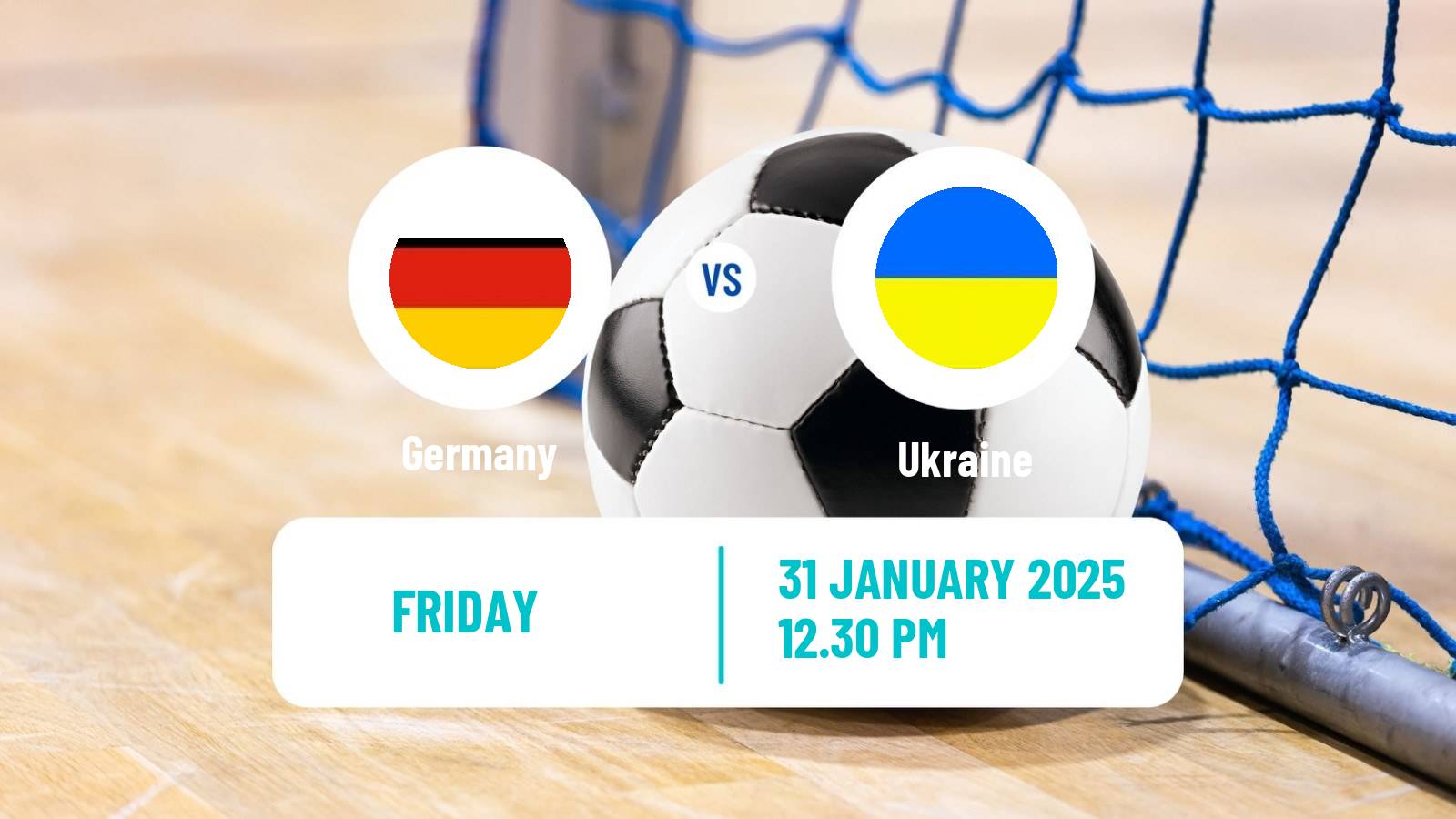 Futsal UEFA Futsal Euro Germany - Ukraine