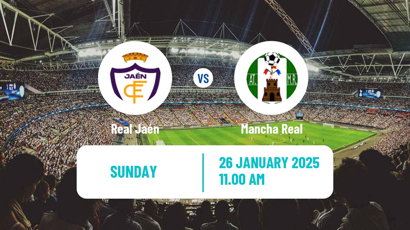 Soccer Spanish Tercera RFEF - Group 9 Real Jaén - Mancha Real