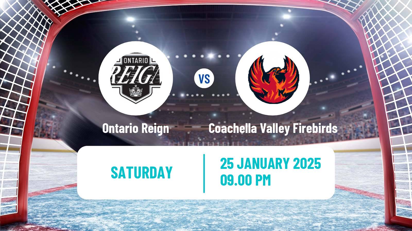 Hockey AHL Ontario Reign - Coachella Valley Firebirds