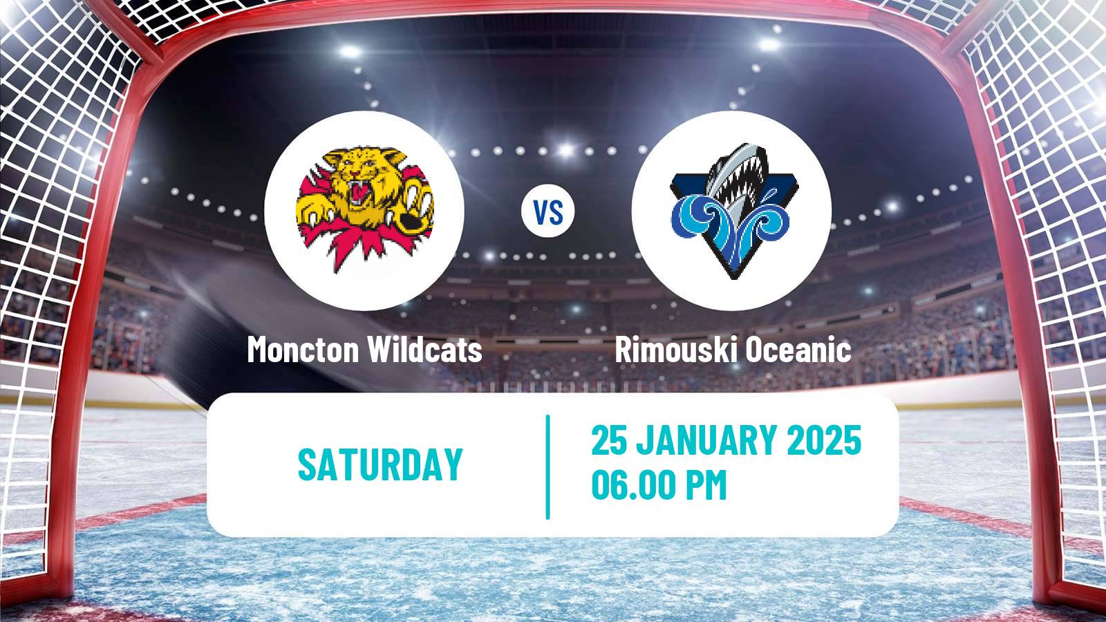 Hockey QMJHL Moncton Wildcats - Rimouski Oceanic