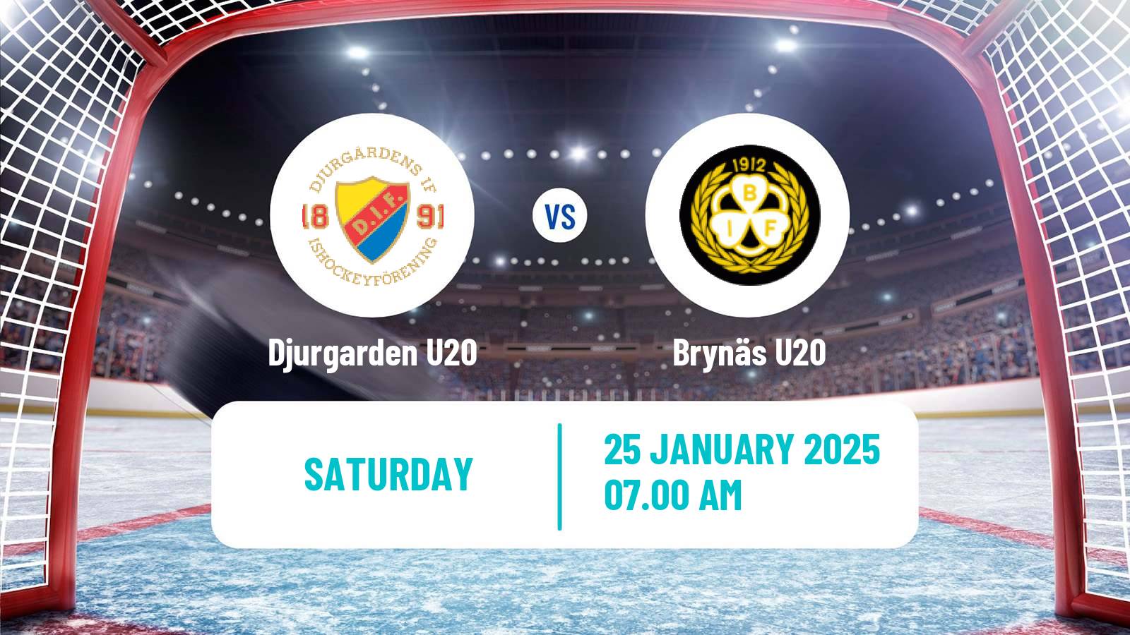 Hockey Swedish Superelit U20 Hockey Djurgarden U20 - Brynäs U20