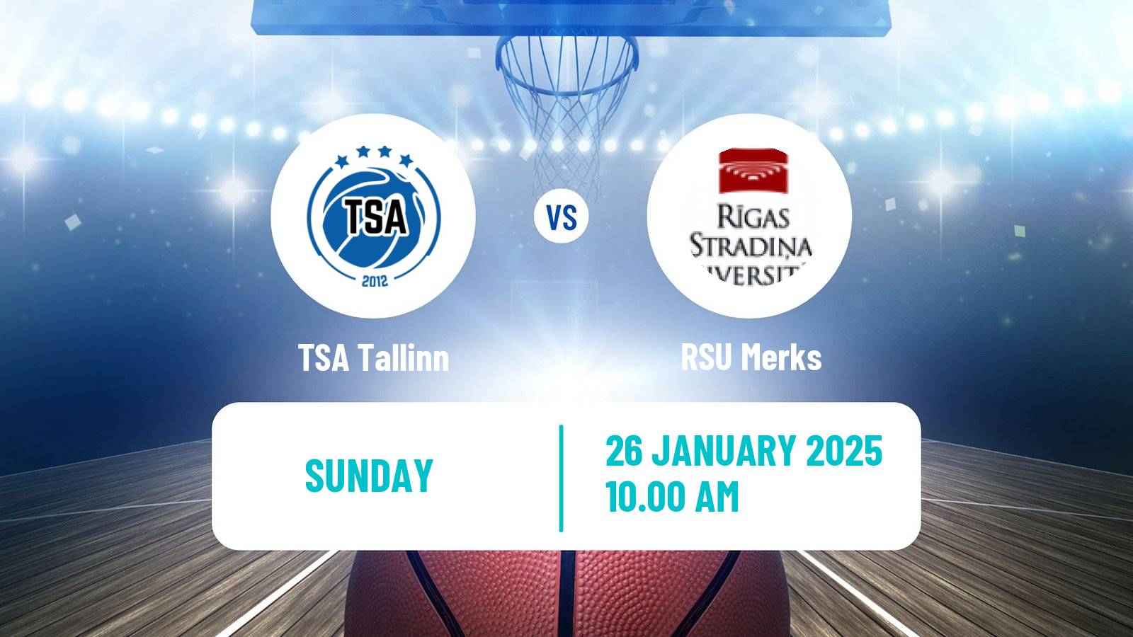 Basketball WBBL TSA Tallinn - RSU Merks