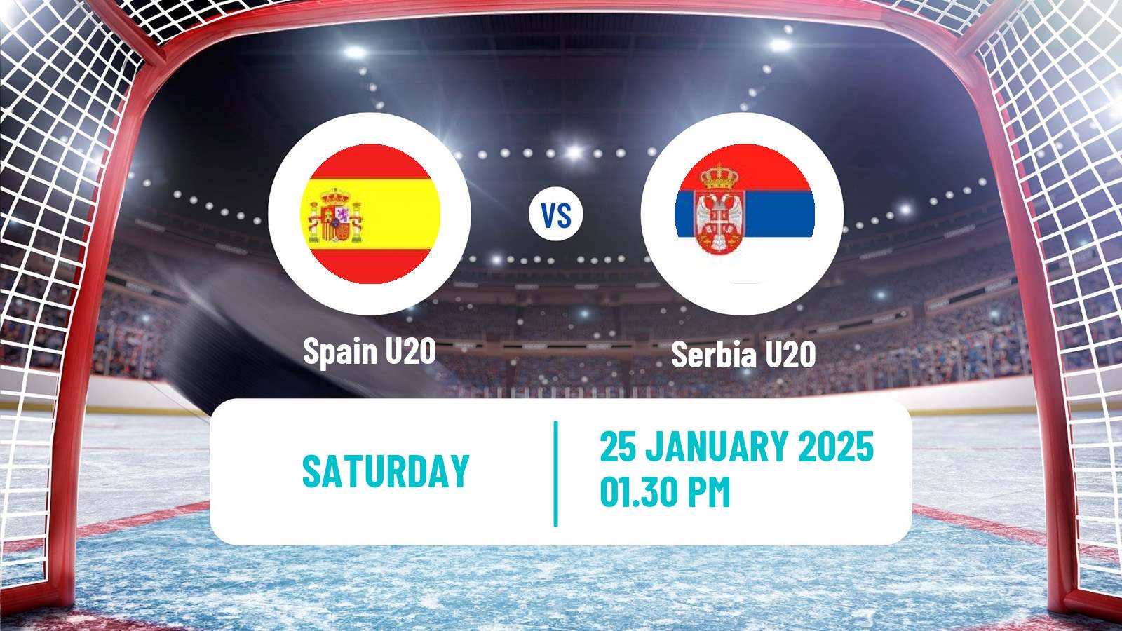 Hockey IIHF World U20 Championship IIB Spain U20 - Serbia U20