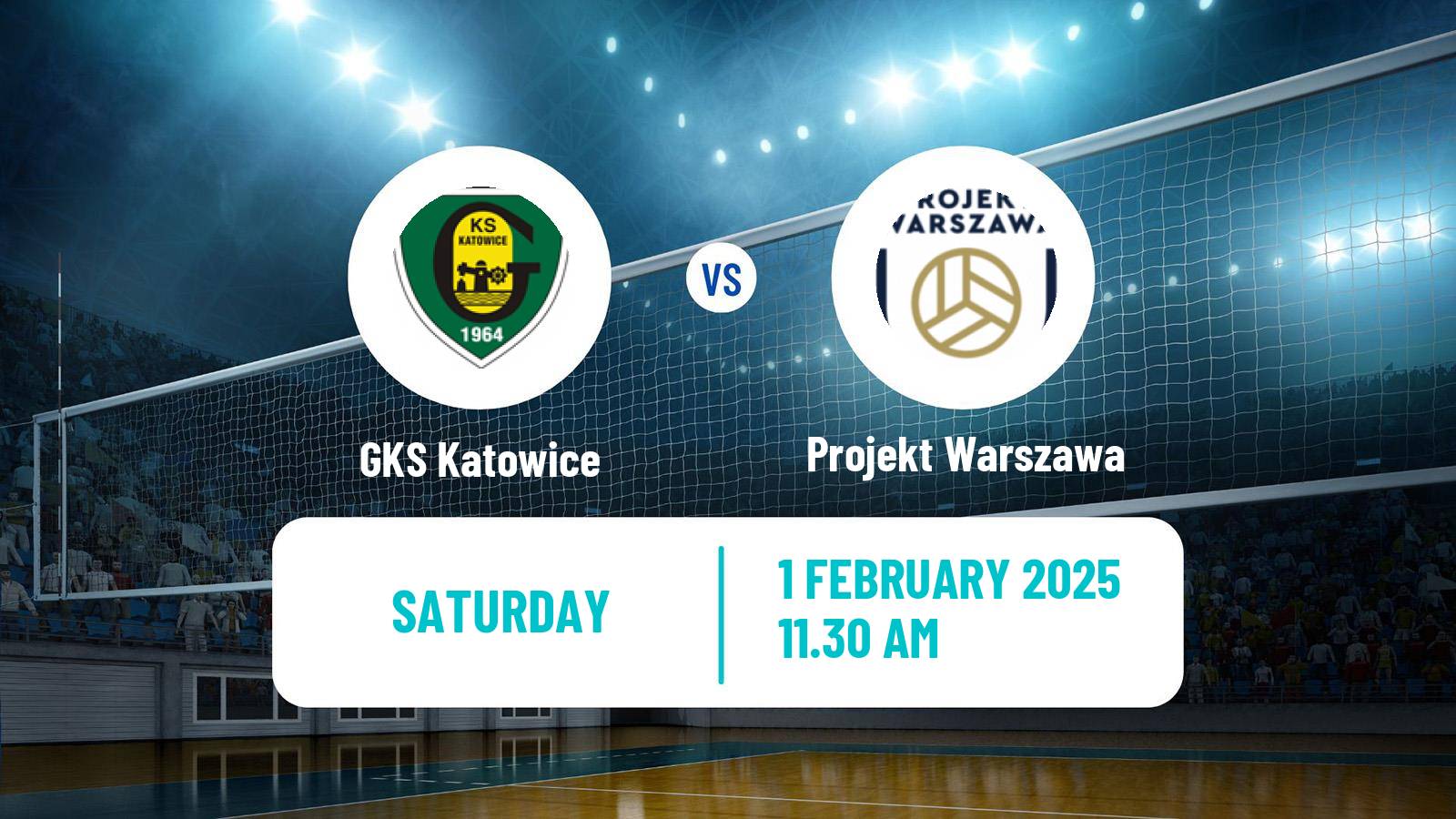 Volleyball Polish PlusLiga GKS Katowice - Projekt Warszawa