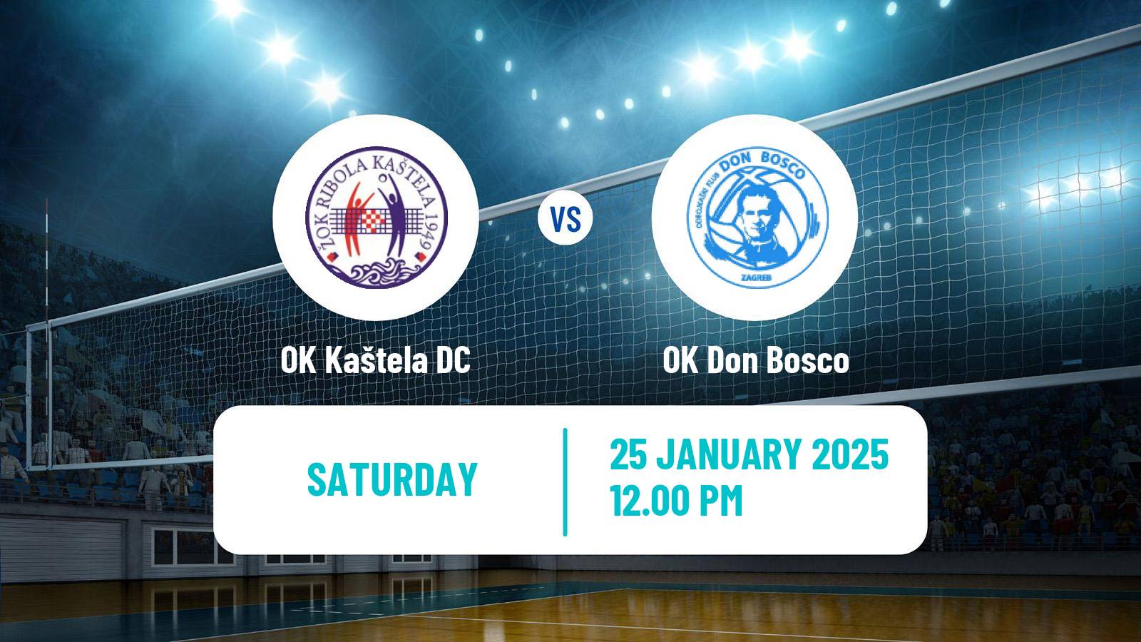 Volleyball Croatian Superliga Volleyball Women OK Kaštela DC - Don Bosco