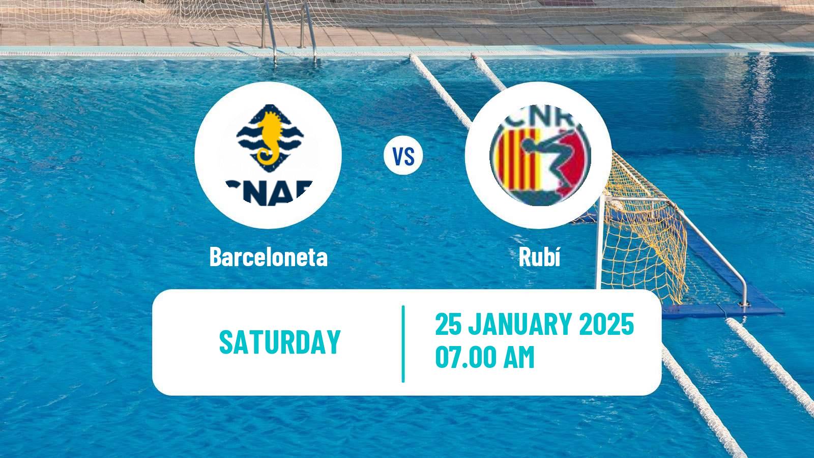 Water polo Spanish Liga Premaat Women Barceloneta - Rubí