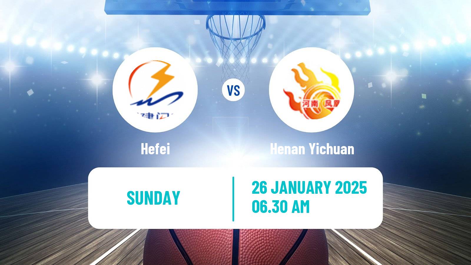 Basketball WCBA Hefei - Henan Yichuan