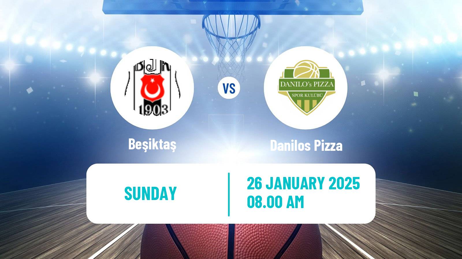 Basketball Turkish Basketball League Women Beşiktaş - Danilos Pizza