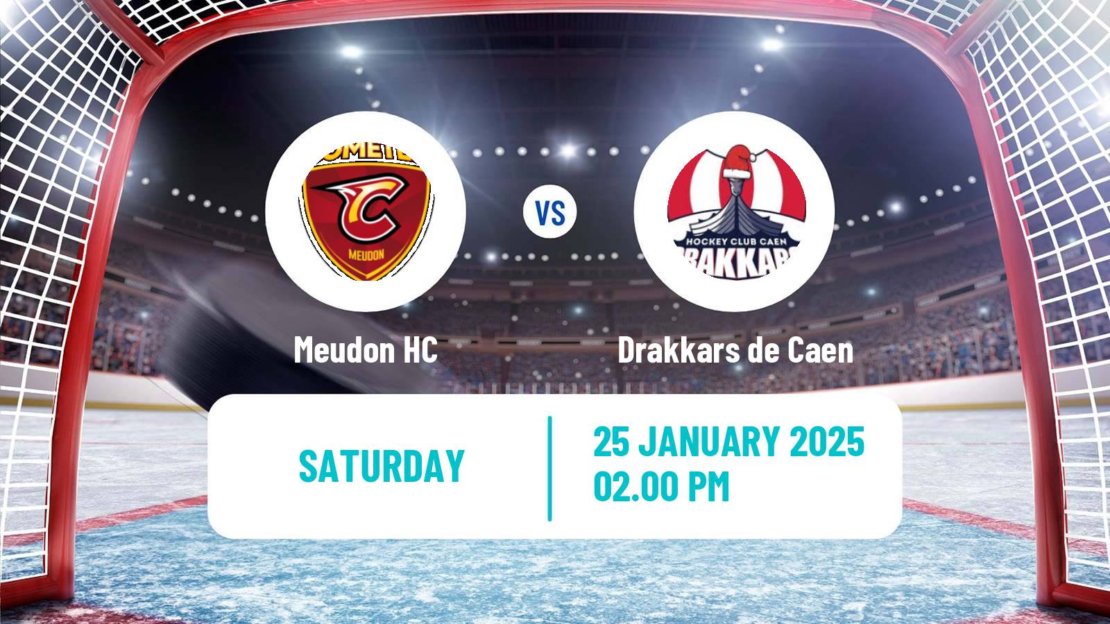 Hockey French D1 Ice Hockey Meudon - Drakkars de Caen