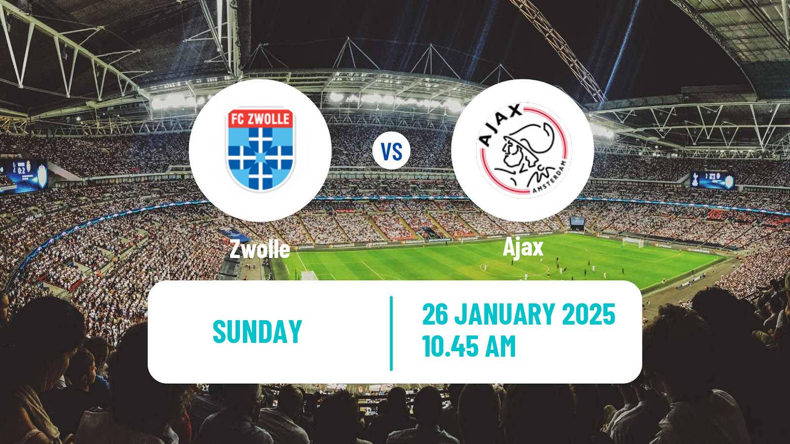 Soccer Dutch Eredivisie Women Zwolle - Ajax