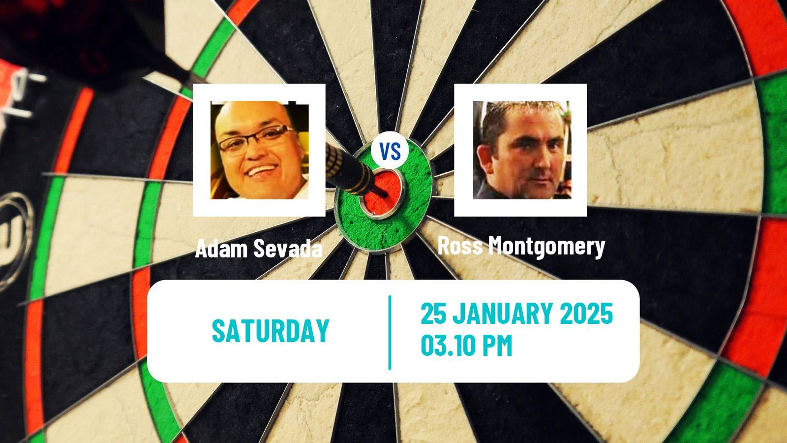 Darts Modus Super Series Adam Sevada - Ross Montgomery