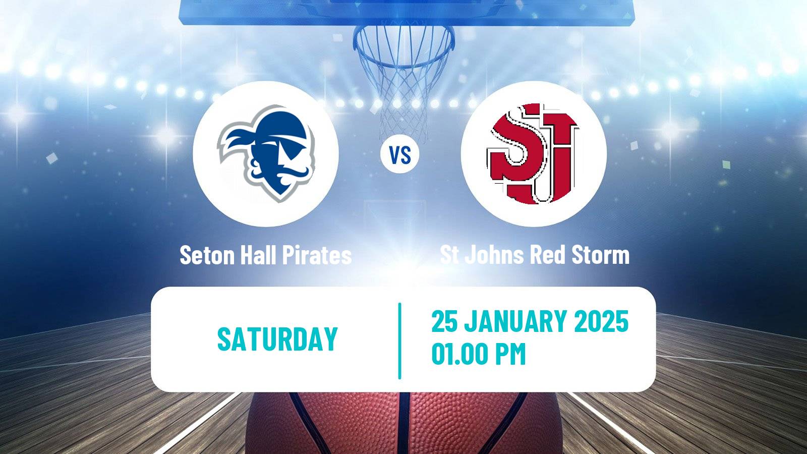 Basketball NCAA College Basketball Women Seton Hall Pirates - St Johns Red Storm