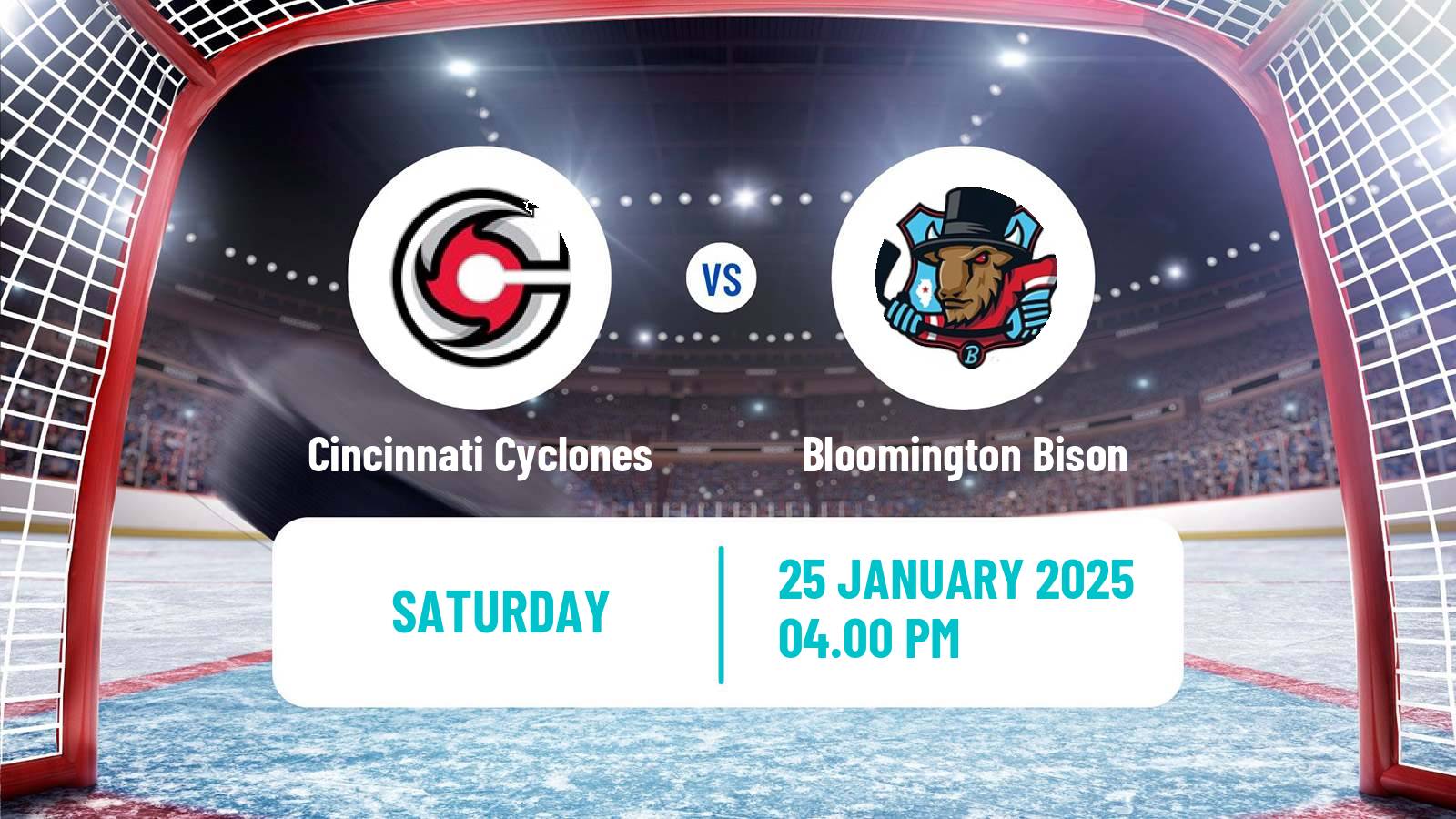 Hockey ECHL Cincinnati Cyclones - Bloomington Bison