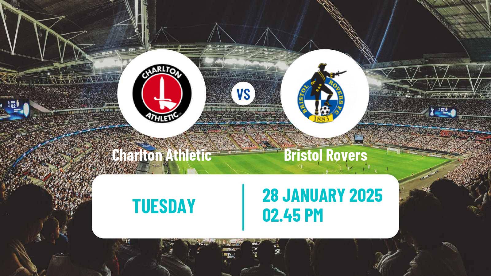 Soccer English League One Charlton Athletic - Bristol Rovers