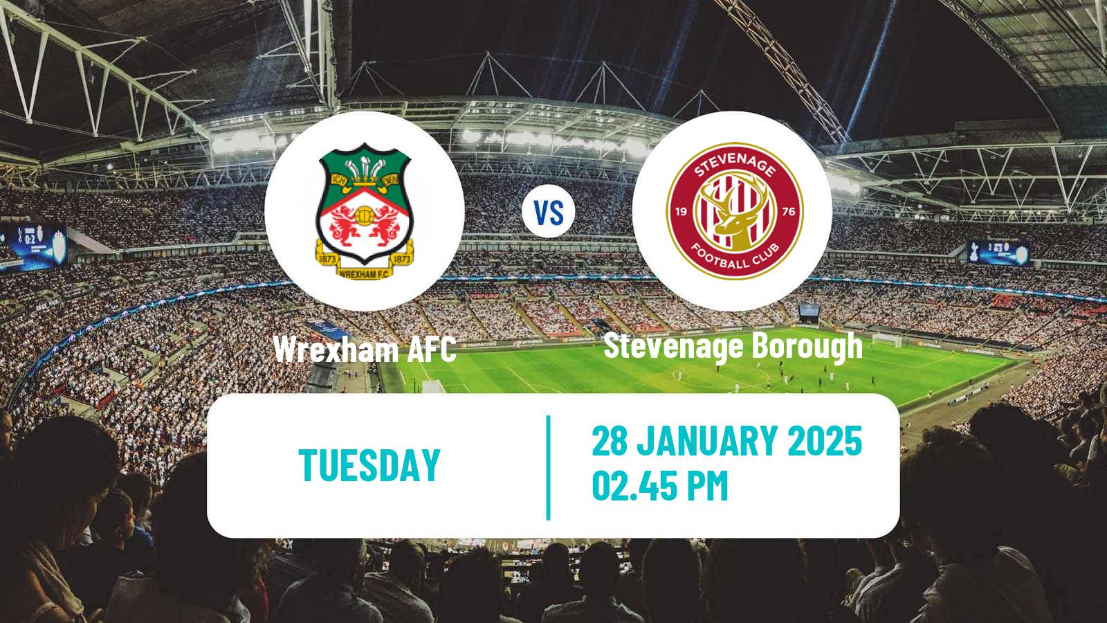 Soccer English League One Wrexham - Stevenage Borough