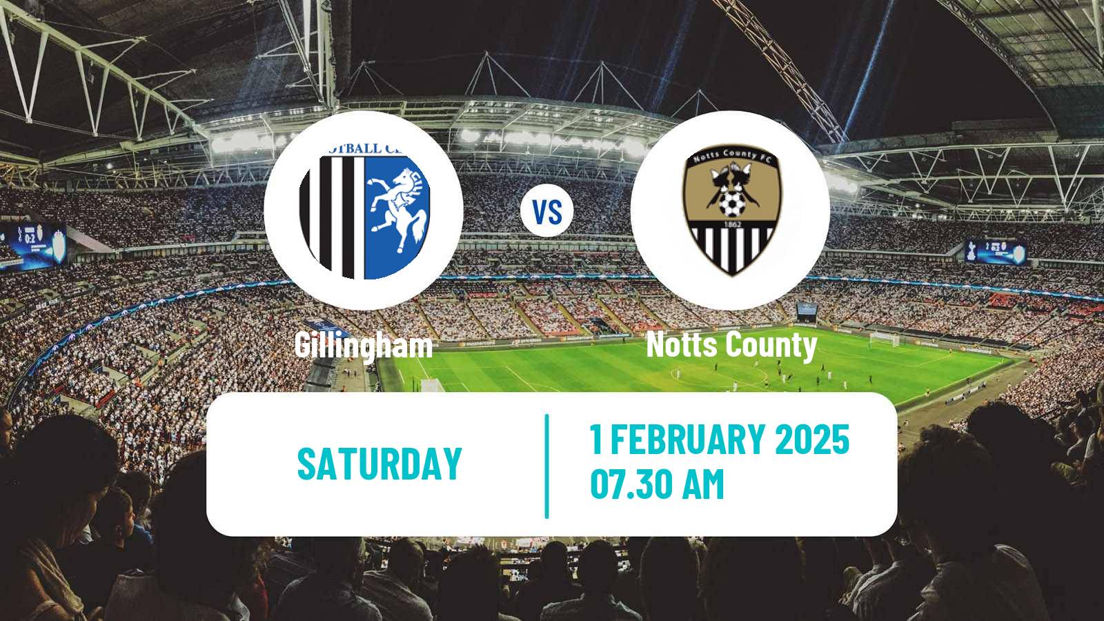 Soccer English League Two Gillingham - Notts County