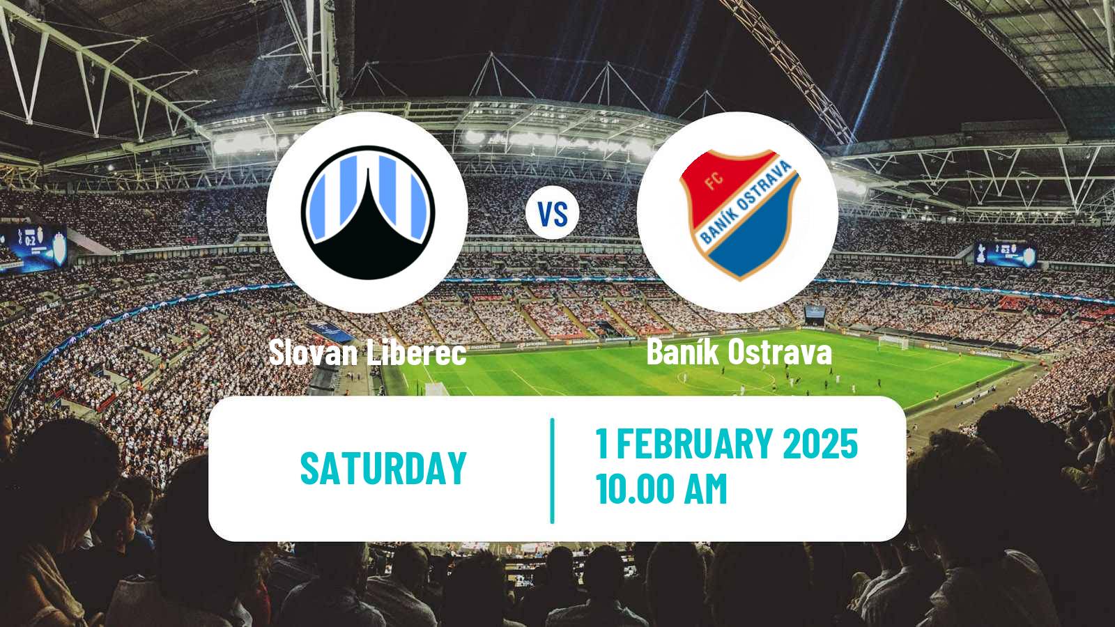 Soccer Czech 1 Liga Slovan Liberec - Baník Ostrava