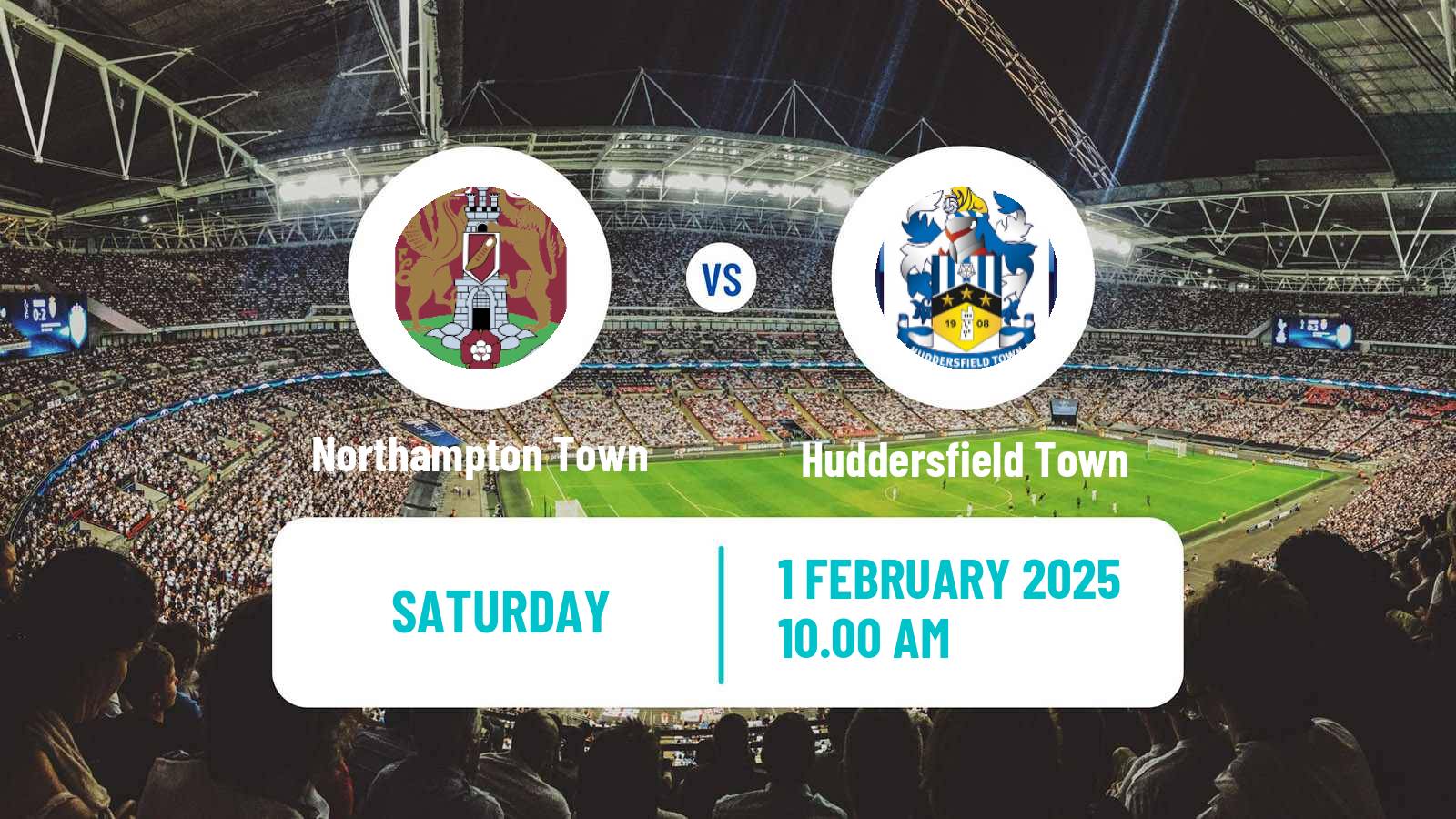 Soccer English League One Northampton Town - Huddersfield Town