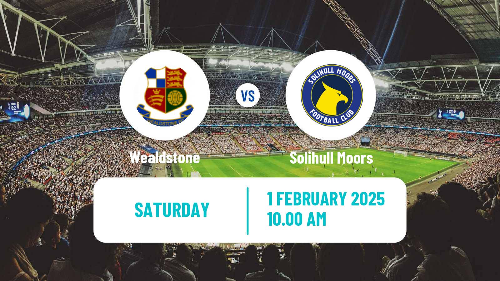 Soccer English National League Wealdstone - Solihull Moors