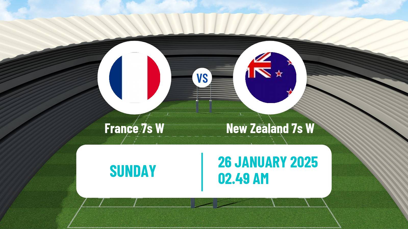 Rugby union Sevens World Series Women - Australia France 7s W - New Zealand 7s W