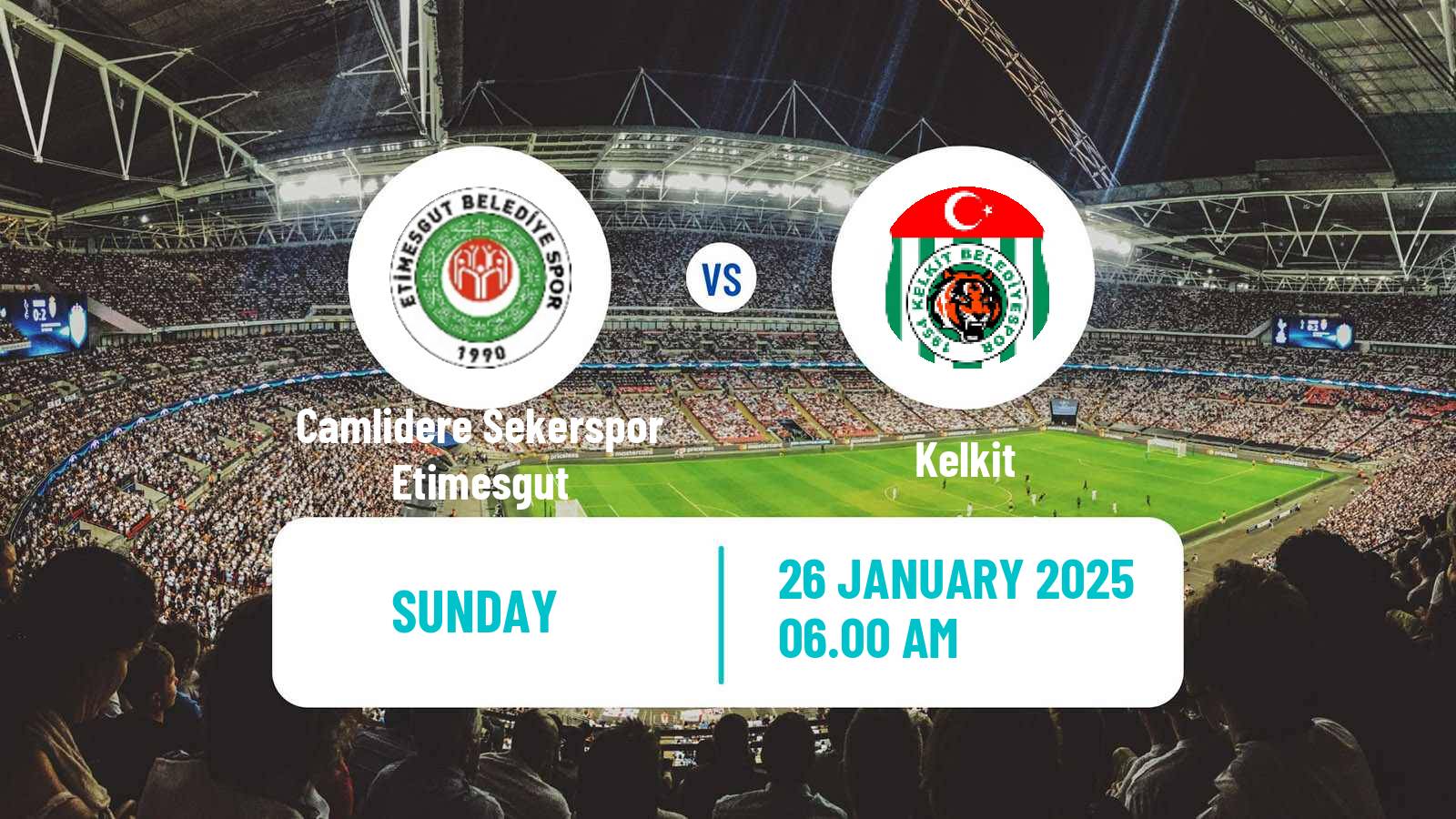 Soccer Turkish 3 Lig Group 2 Camlidere Sekerspor Etimesgut - Kelkit