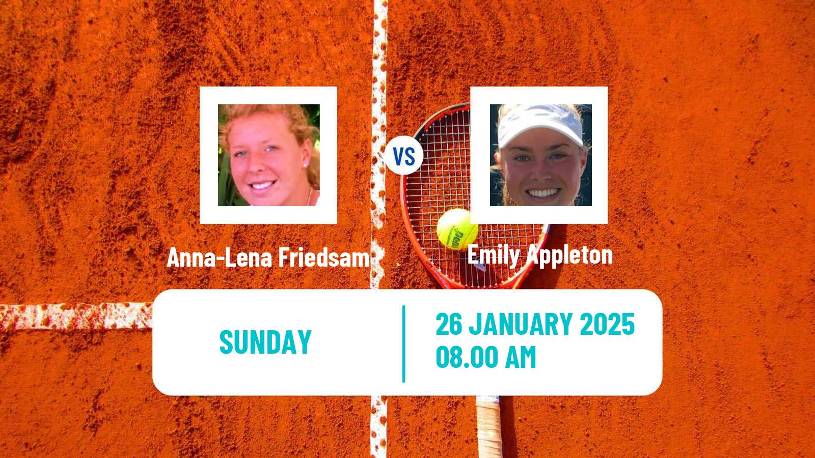 Tennis ITF W35 Esch Alzette Women Anna-Lena Friedsam - Emily Appleton