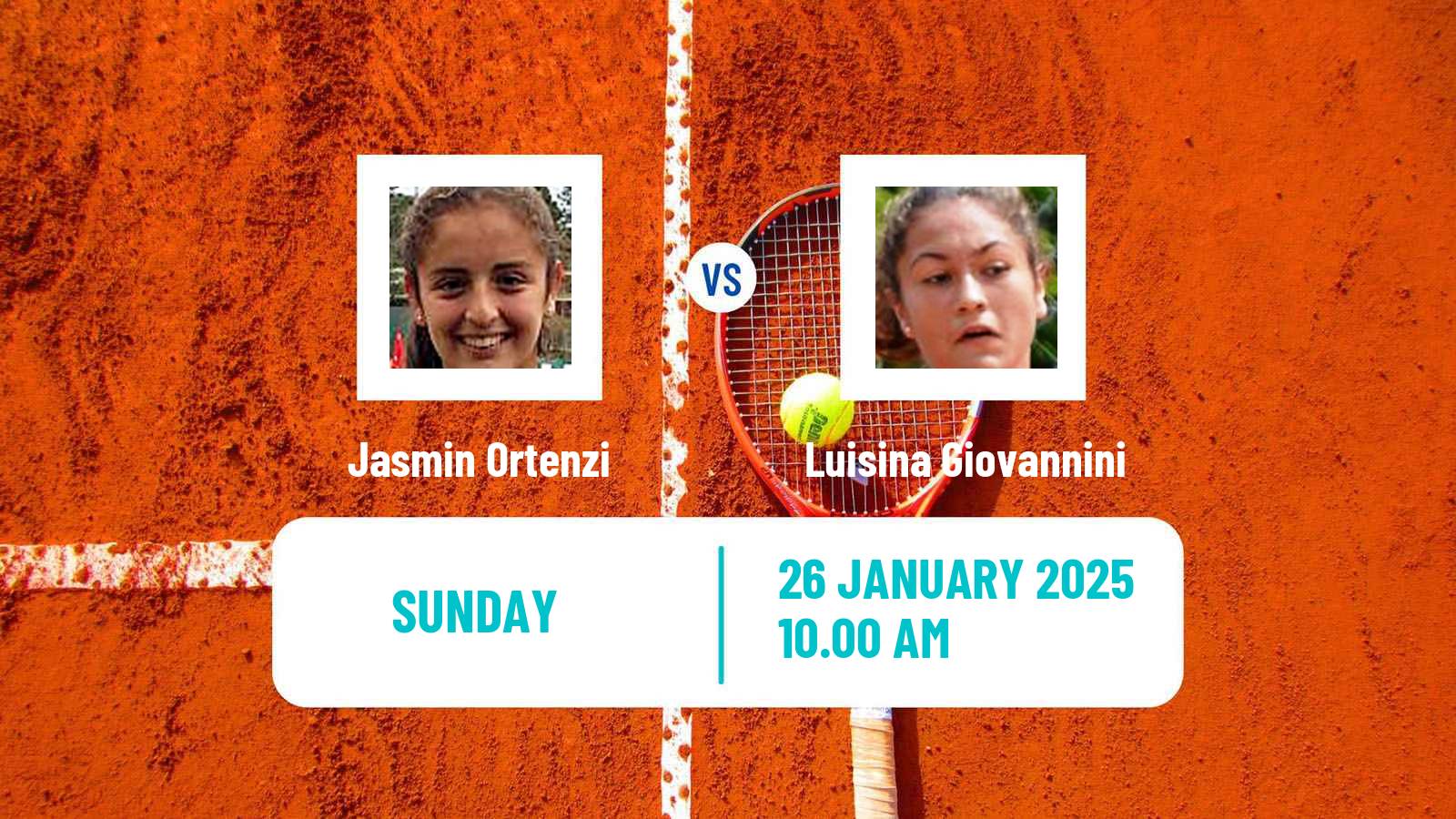 Tennis ITF W35 Buenos Aires 2 Women Jasmin Ortenzi - Luisina Giovannini