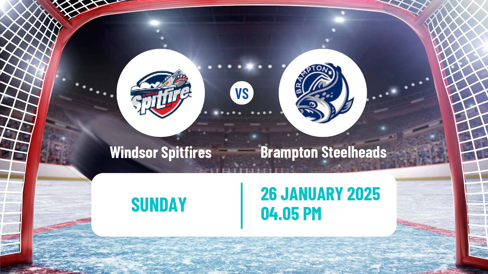 Hockey OHL Windsor Spitfires - Brampton Steelheads