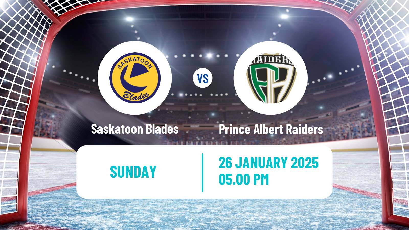 Hockey WHL Saskatoon Blades - Prince Albert Raiders